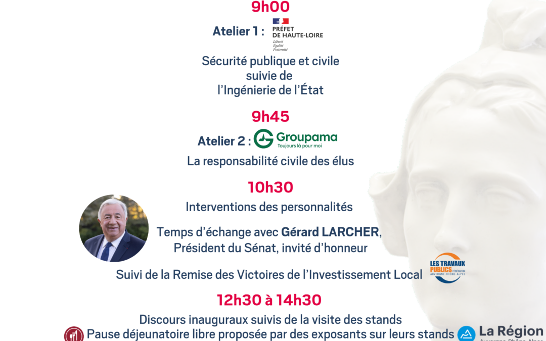 Édition 2026 Salon des Maires Haute-Loire