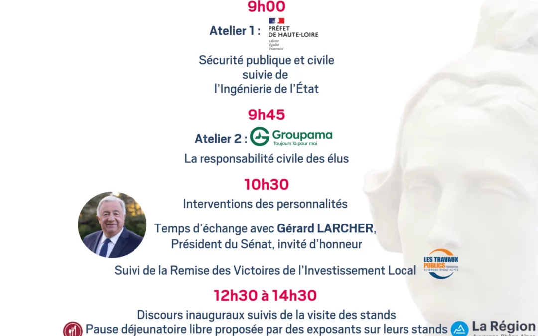 Édition 2026 Salon des Maires Haute-Loire